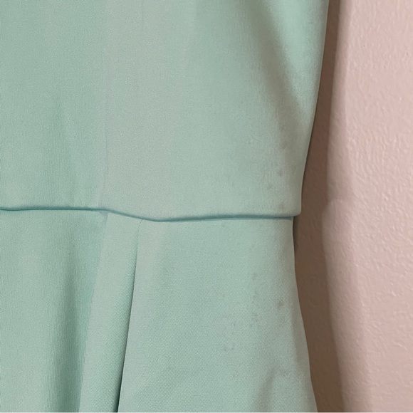 ZUNIE Mint Scalloped Homecoming Dress Size 12 - Picture 4 of 5